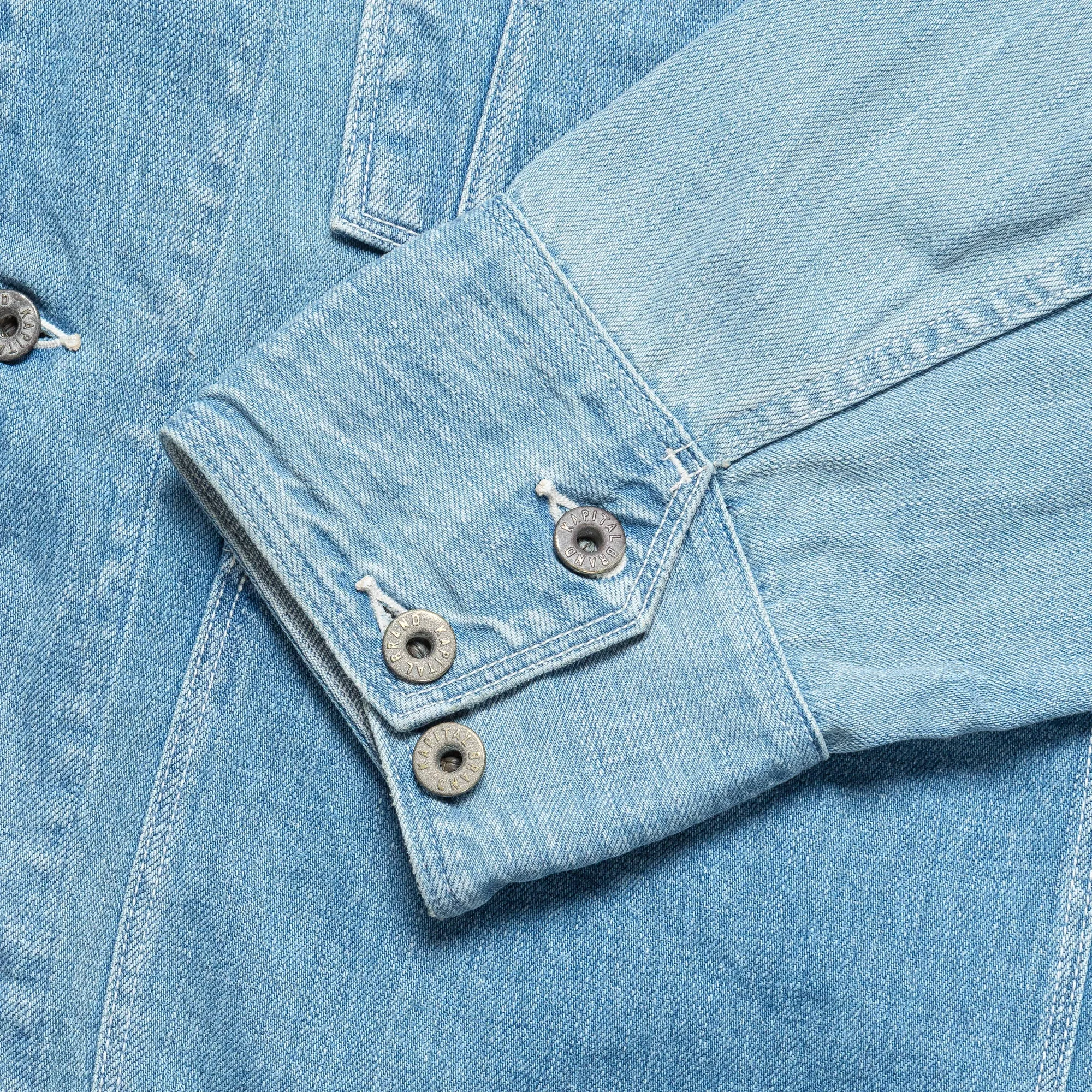 12oz Denim CACTUS Coverall (MidTone) - Midtone