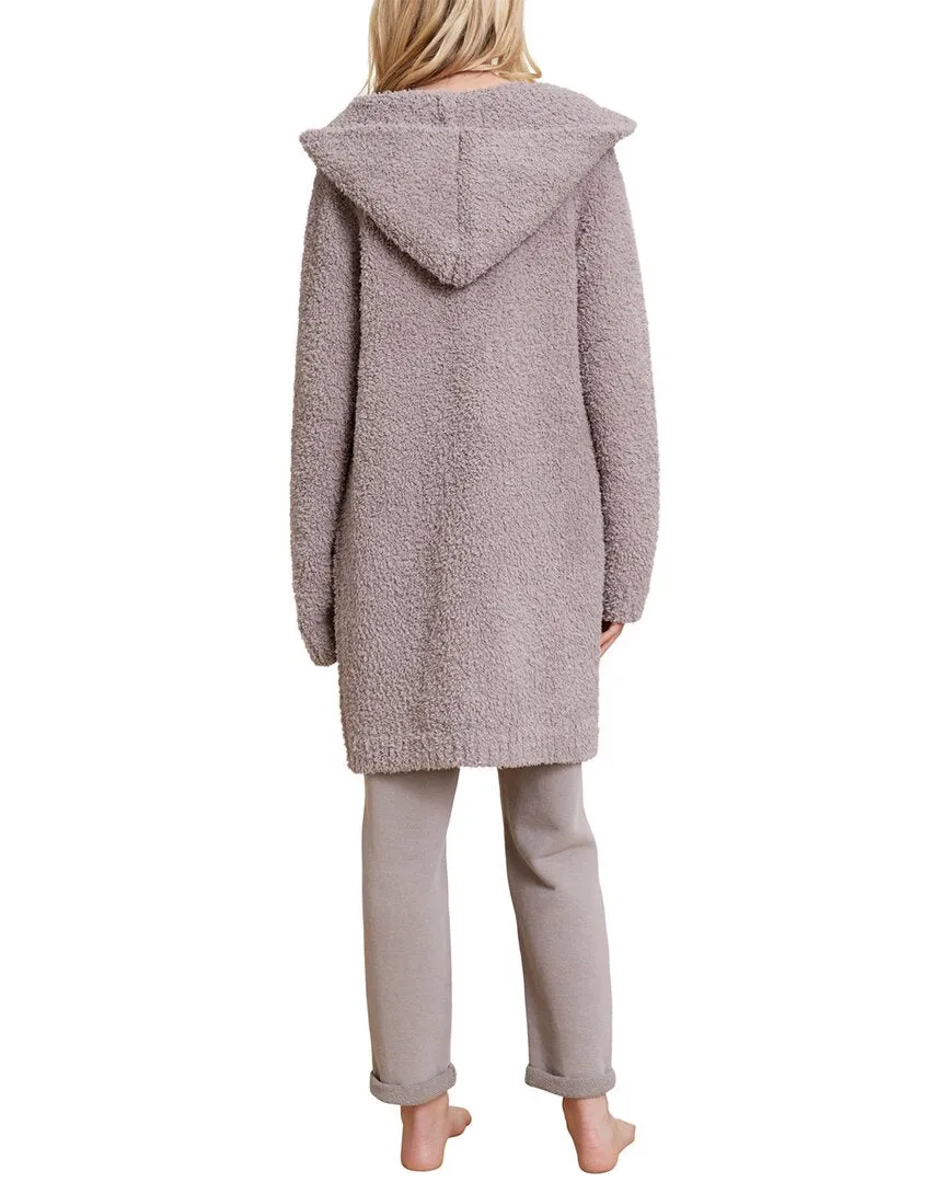 Barefoot Dreams Cozychic Boucle Hooded Long Cardigan
