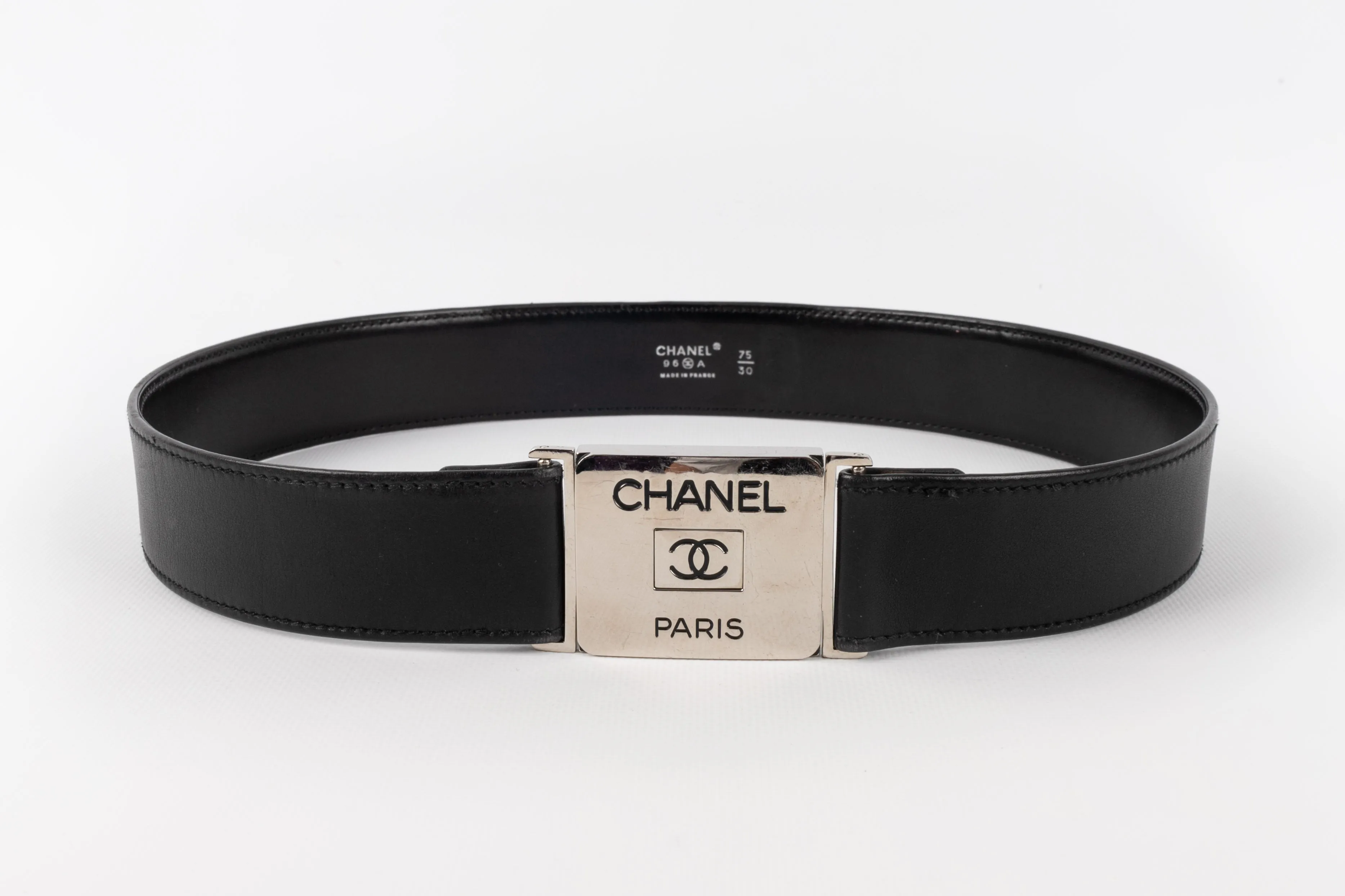 Ceinture en cuir Chanel Automne 1996