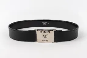 Ceinture en cuir Chanel Automne 1996