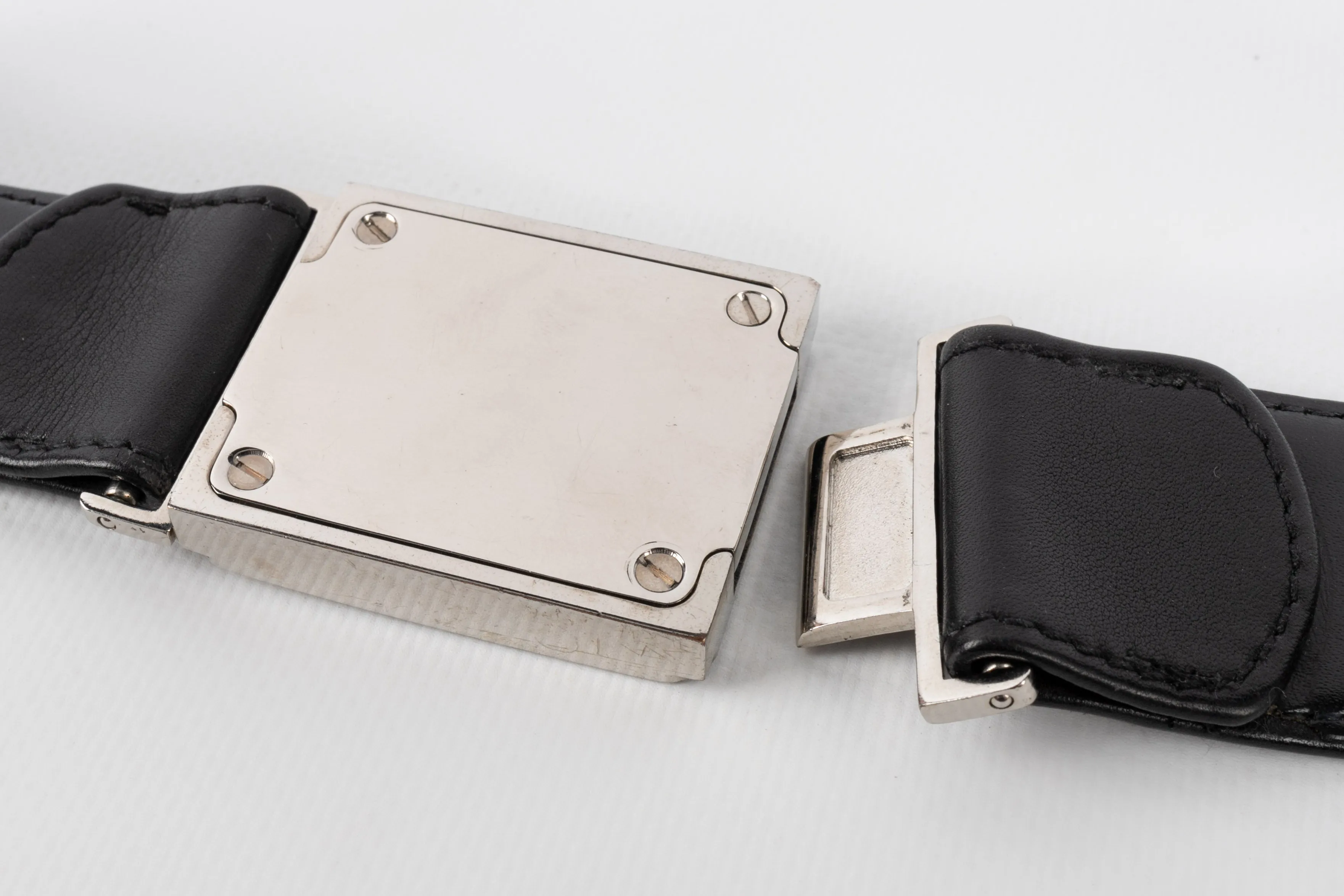 Ceinture en cuir Chanel Automne 1996