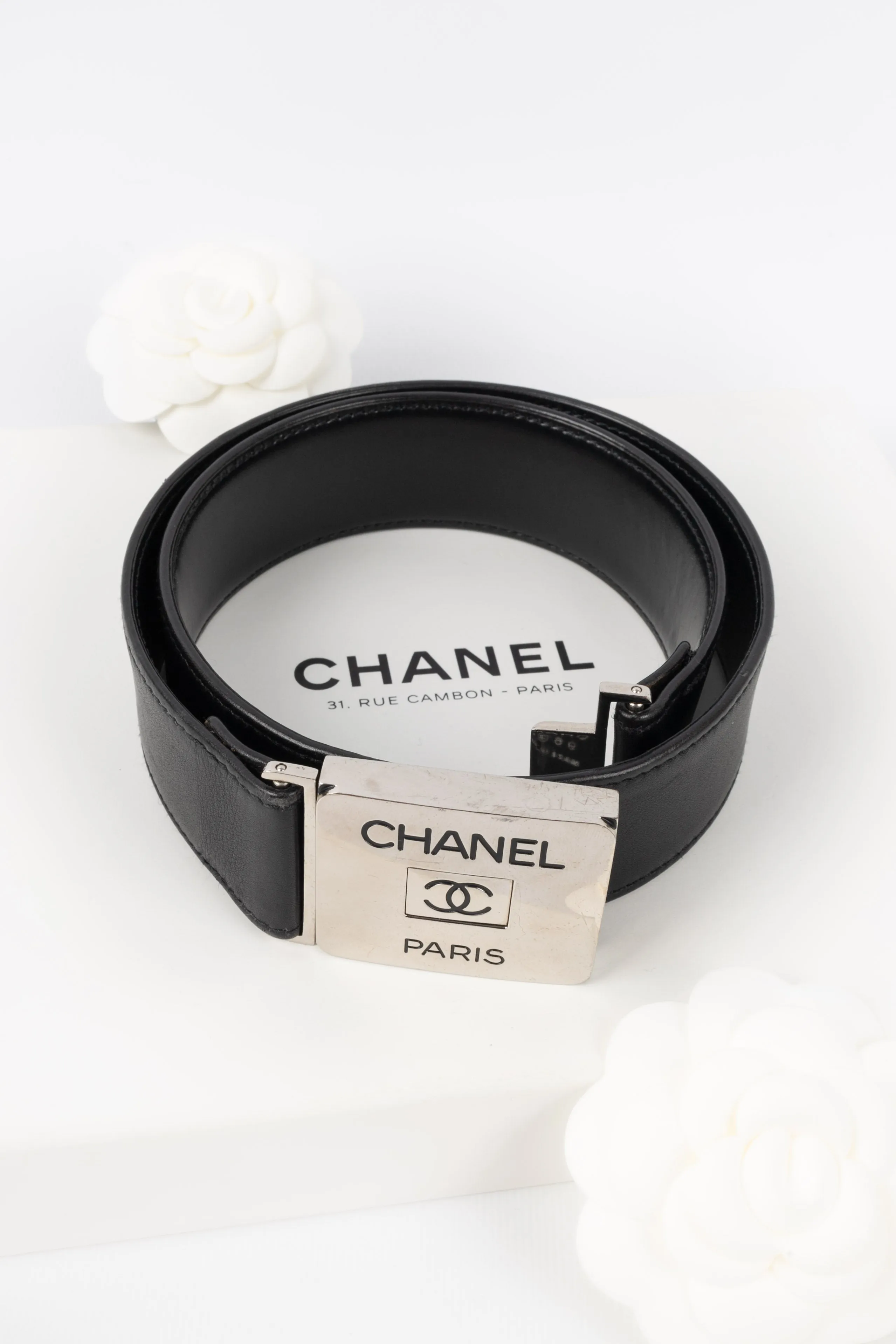 Ceinture en cuir Chanel Automne 1996