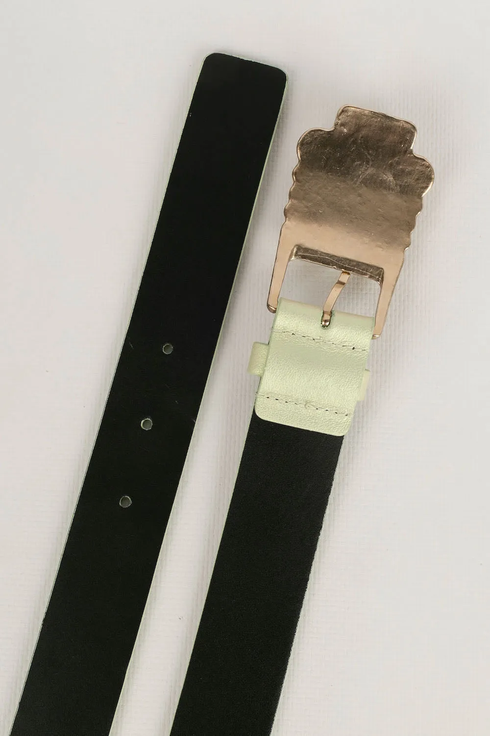 Ceinture en cuir Chanel