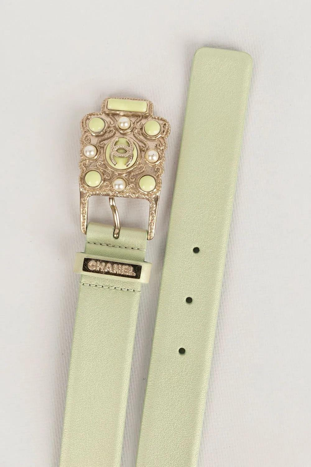 Ceinture en cuir Chanel