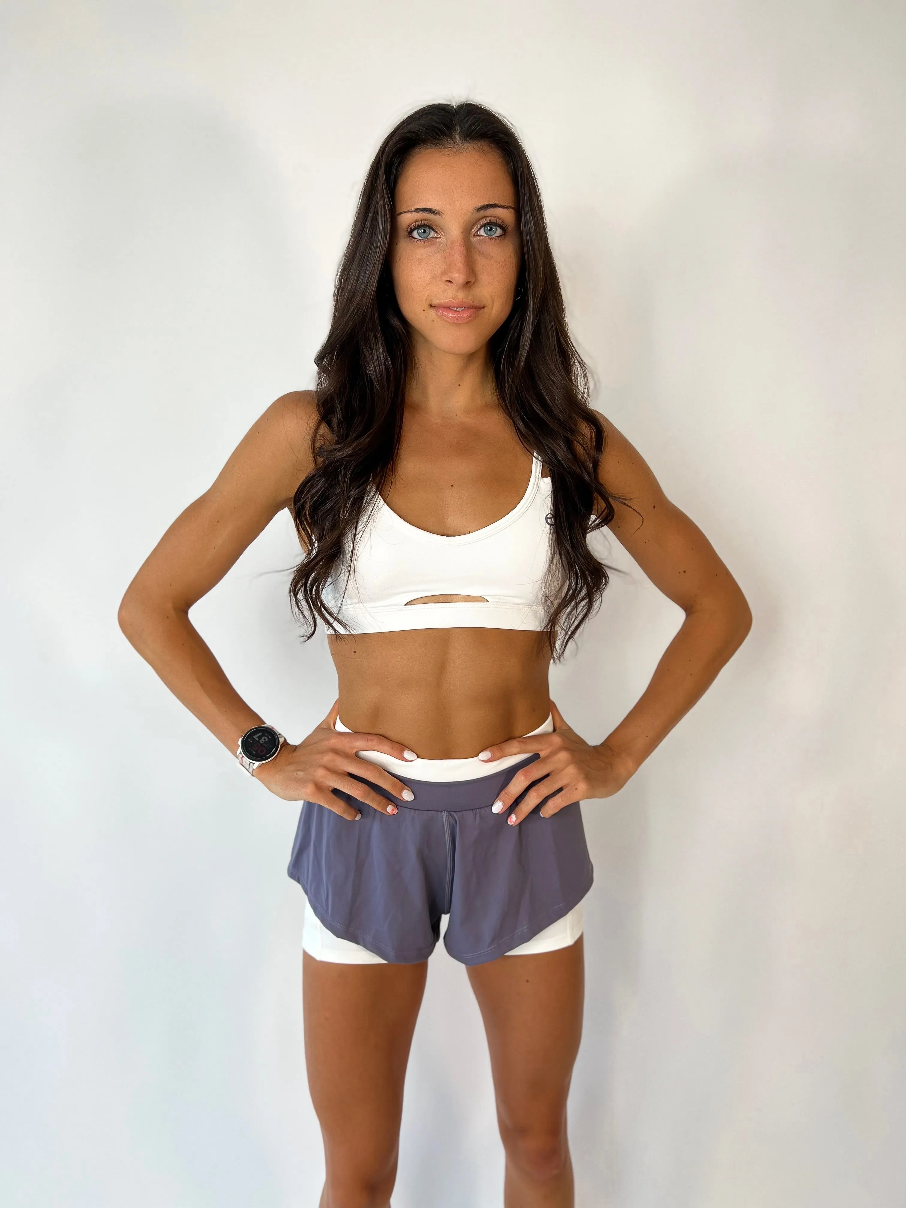 Divergent 2-in-1 Running Short- Blackberry Swirl