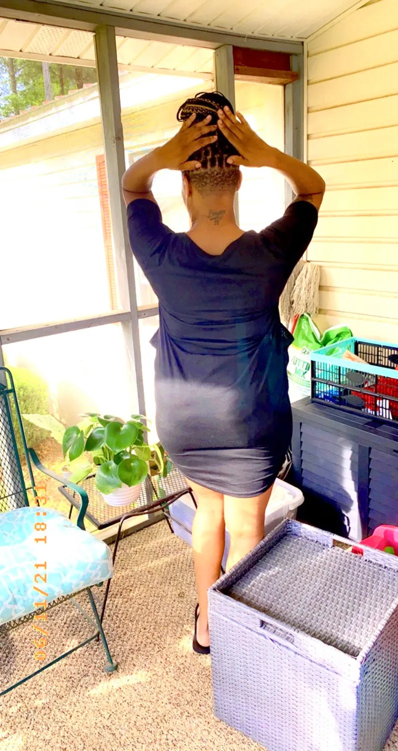 Faith shirt dress