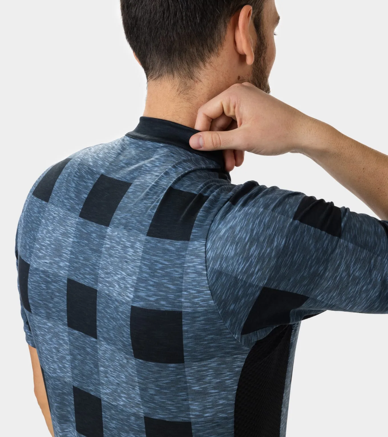 Gravel Scottish Men's Jersey - Blue