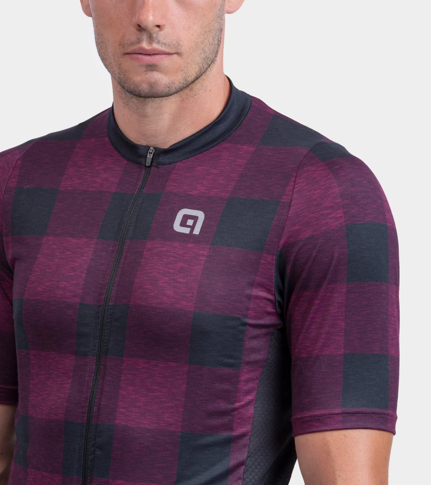 Gravel Scottish Men's Jersey - Bordeaux