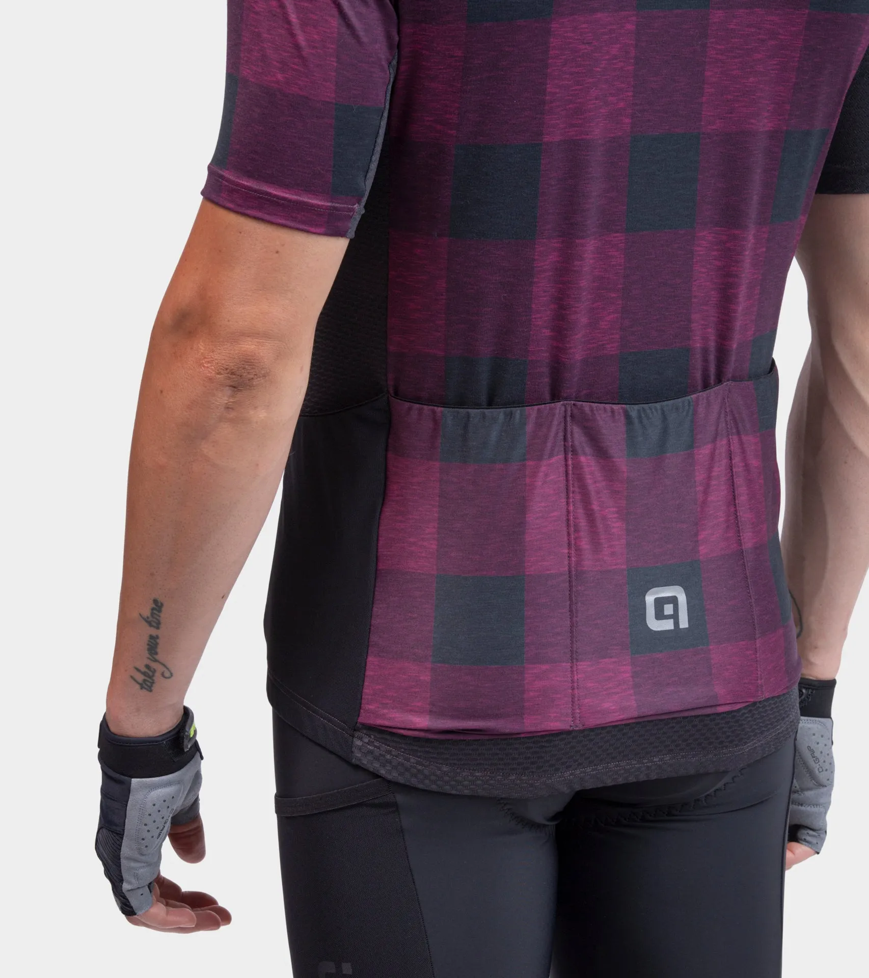 Gravel Scottish Men's Jersey - Bordeaux
