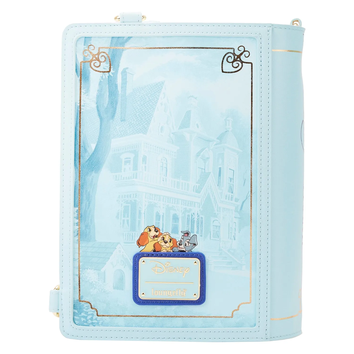 LF Disney Lady And The Tramp Classic Book Convertible Crossbody Bag