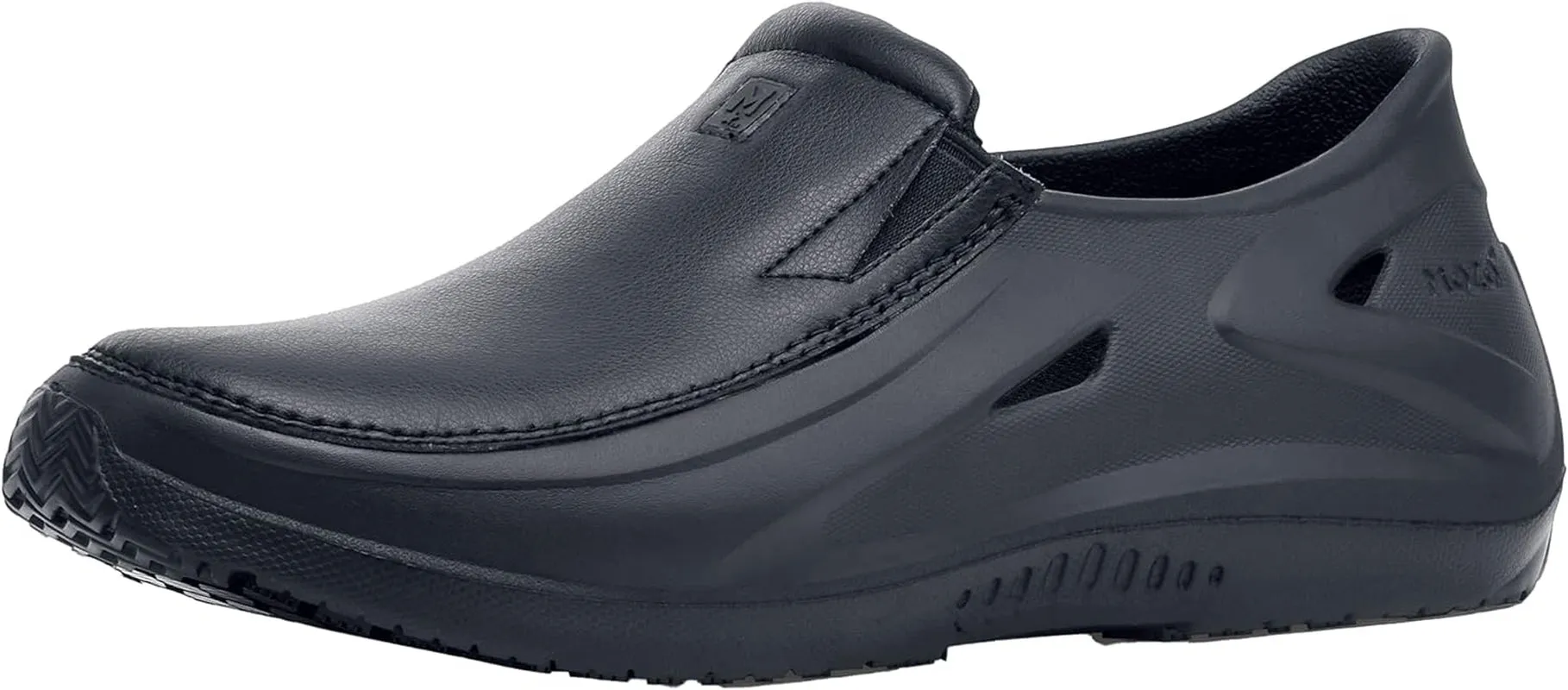 MOZO Sharkz II, Men'S Work Shoes, Slip Resistant, Water Resistant, Black