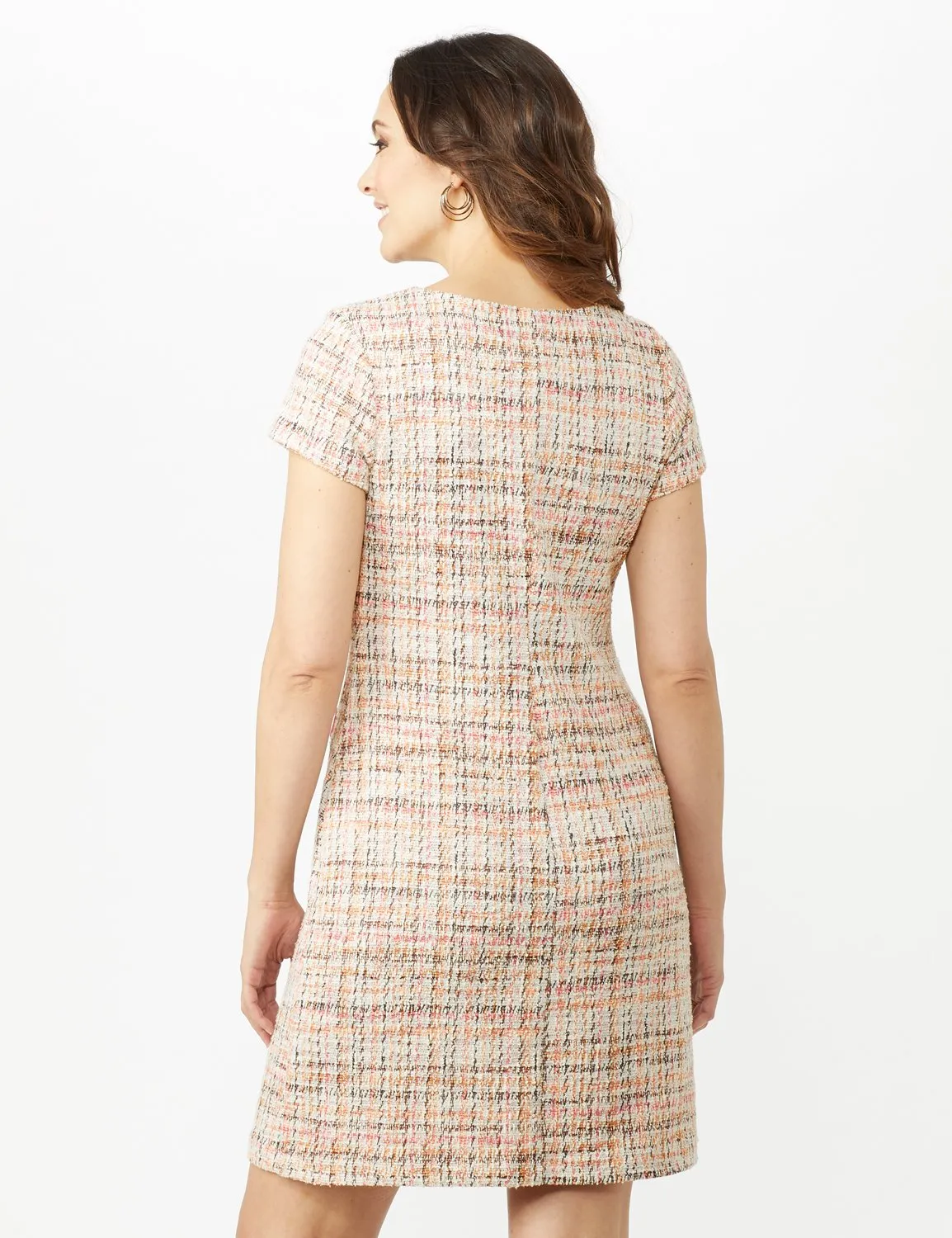 Short Sleeve Round Neck Dress