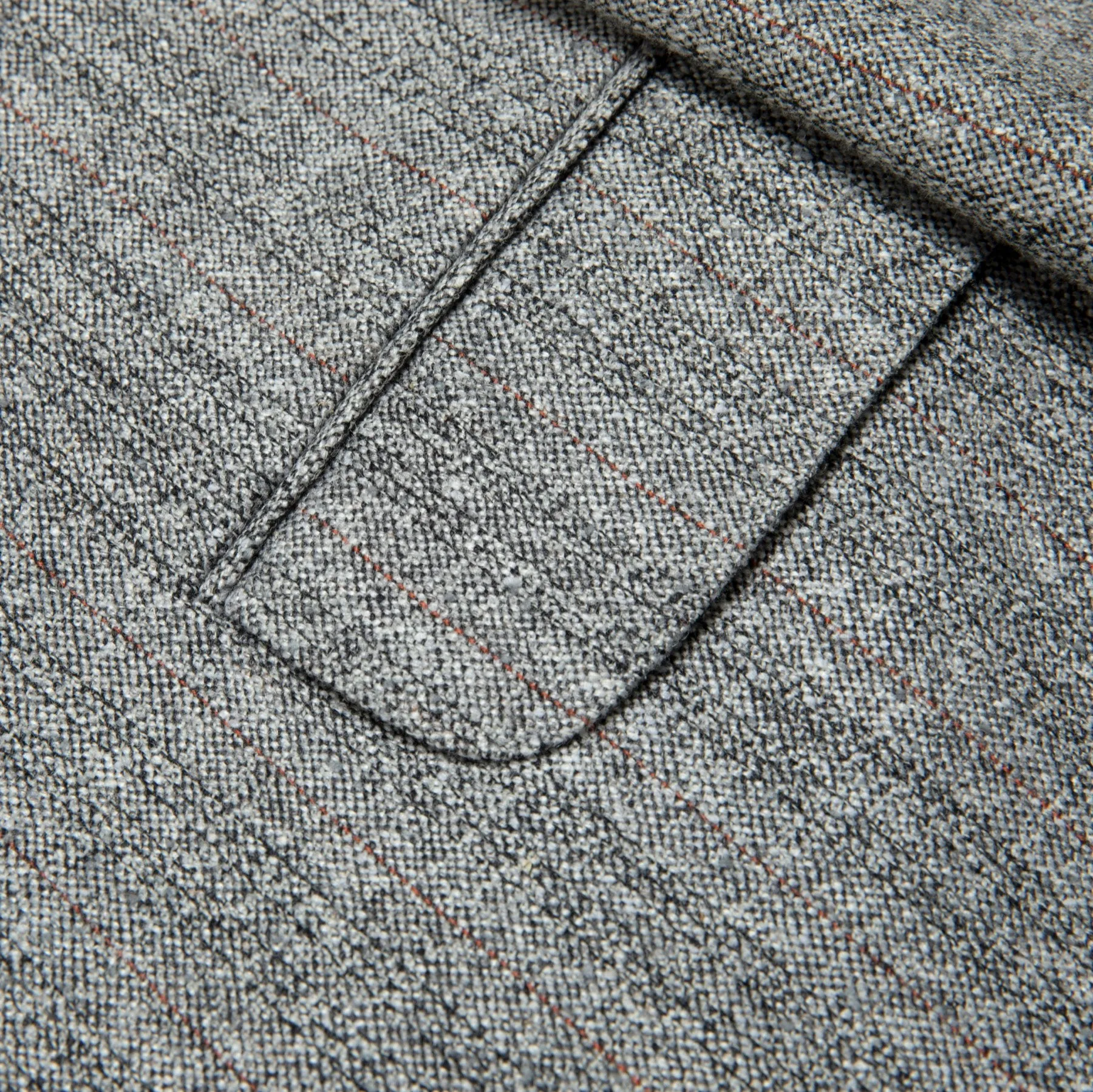Structured Blazer, Jacquard Weave, Pick-Stitching